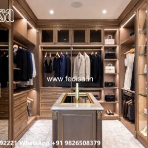 Beautiful Wooden Wardrobe Design Concepts No-7431