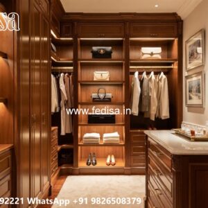 Premium Wardrobe Design with Elegant Storage No-7440