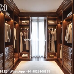 Luxury Wardrobe Design with Designer Details No-7465