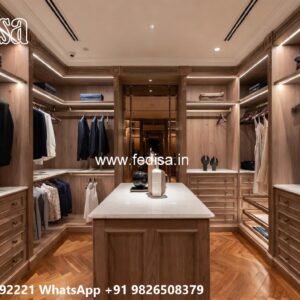 Luxury Wardrobe Design with Sleek Elegance No-7477