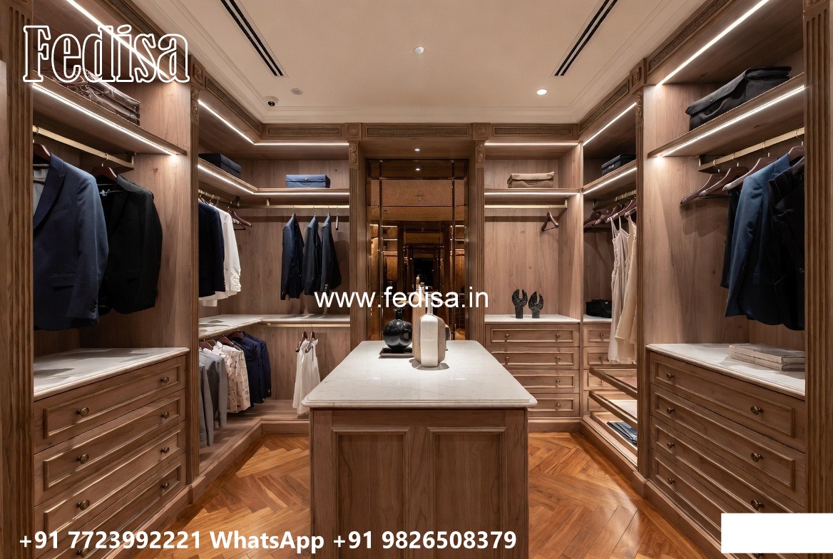 Luxury Wardrobe Design with Sleek Elegance No-7477