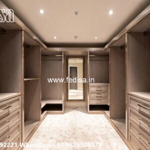Contemporary Wardrobe Design with Smart Lighting No-7480