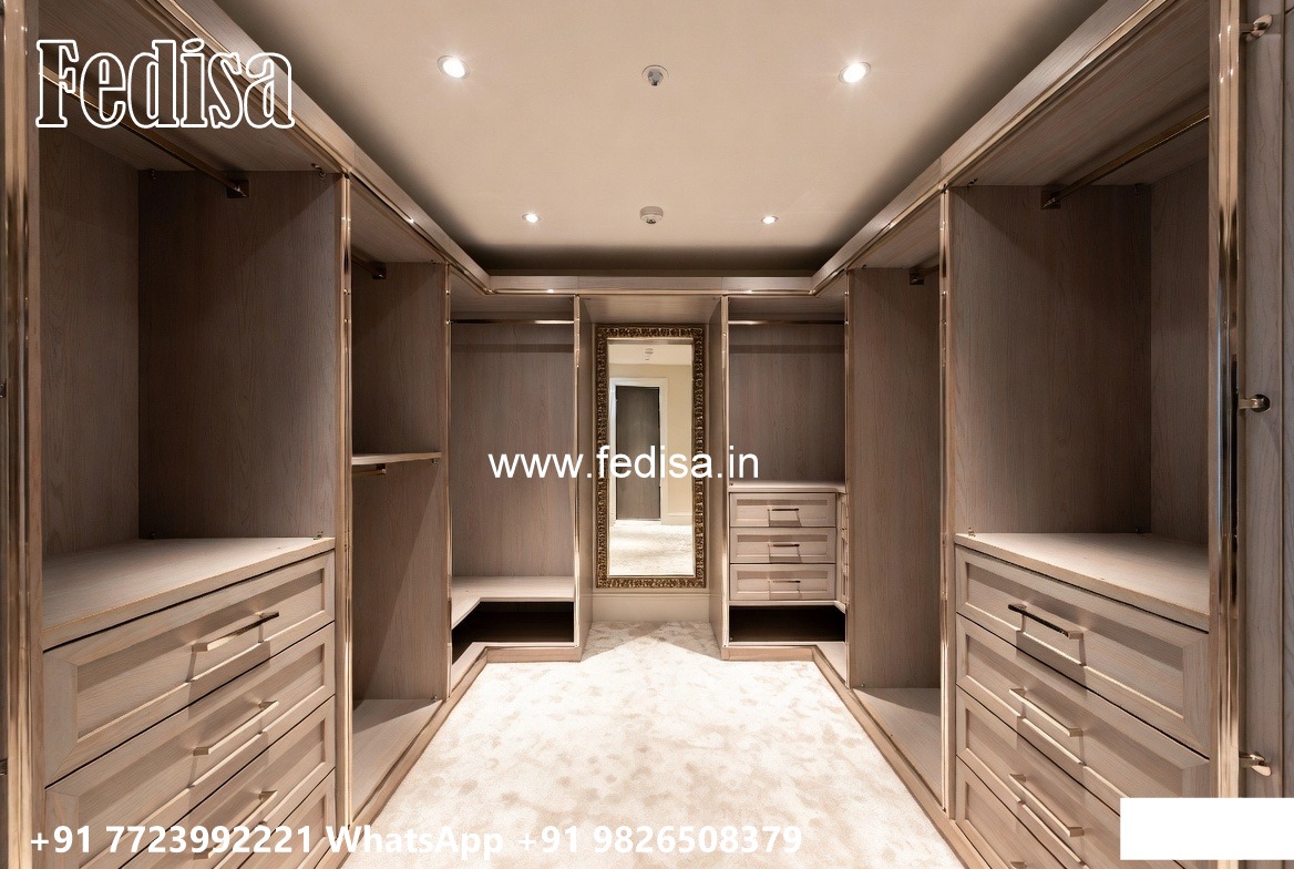 Contemporary Wardrobe Design with Smart Lighting No-7480