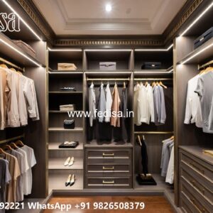 Elegant Wardrobe Design with Classic Style No-7807