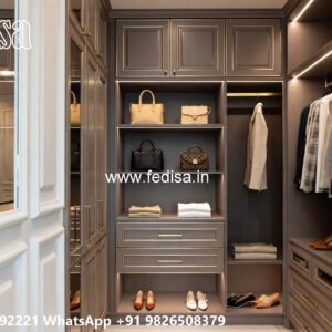 Classic Wardrobe Design for Luxury Villas No-7840