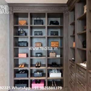 Luxury Classic Wardrobe with Decorative Doors No-7859
