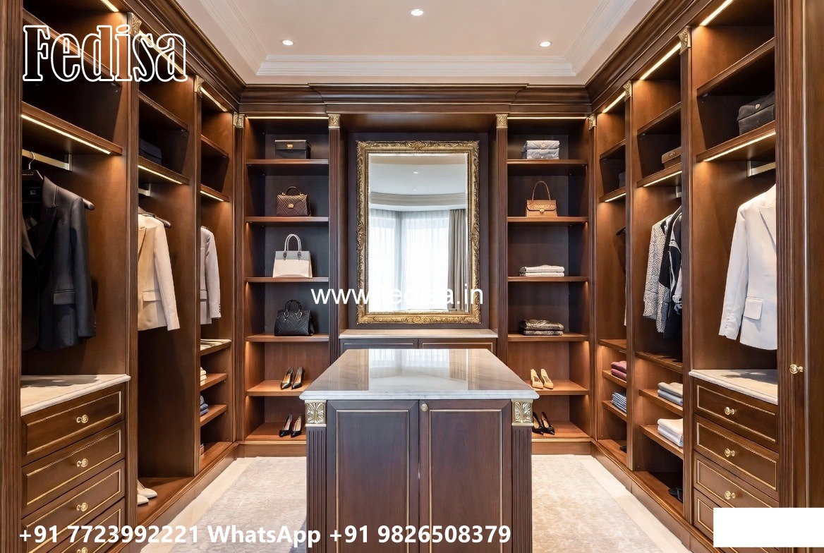 Handcrafted Classic Closet Design Inspiration No-7862