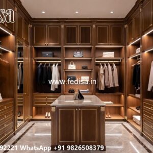 Elegant Wooden Wardrobe for Luxury Homes No-7875