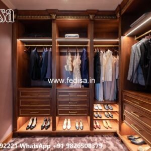 Elegant Bedroom Closet with Classic Style No-7882