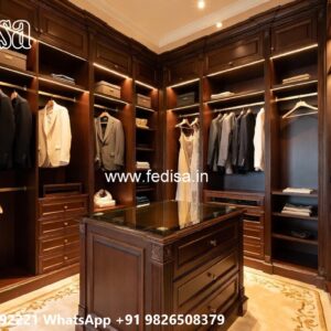 Classic Wardrobe Design with Artistic Details No-7883