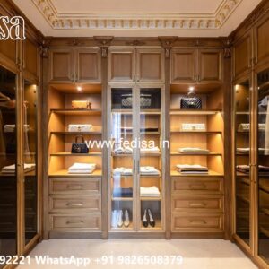 Elegant Wardrobe Design with Traditional Style No-7890