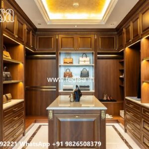 Classic Closet Design with Functional Elegance No-7891