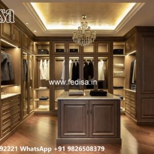 Classic Wooden Wardrobe with Decorative Beauty No-7898