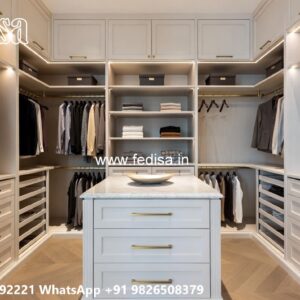 Royal Wardrobe Design with Premium Wood No-7903