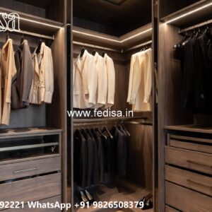 Vintage Wooden Wardrobe with Elegant Finish No-7910