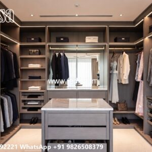 Classic Wardrobe Design for Royal Bedrooms No-7913