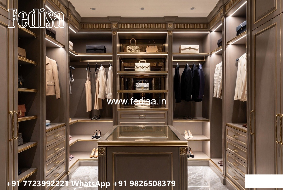 Royal Classic Wardrobe with Mirror Finish No-7919