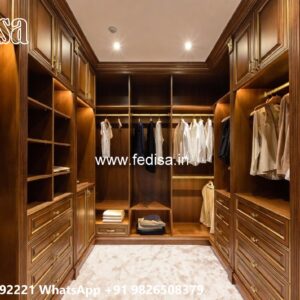 Elegant Wardrobe Design with Handcrafted Beauty No-7920
