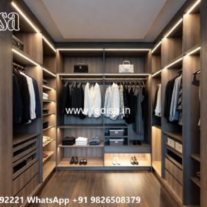Elegant Wooden Closet for Spacious Bedrooms No-7927