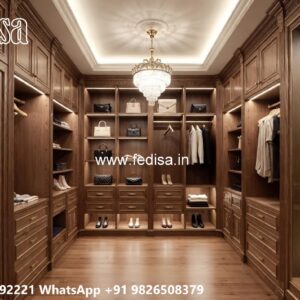 Classic Wardrobe Design with Decorative Accents No-7930