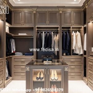 Elegant Bedroom Wardrobe with Classic Appeal No-7933