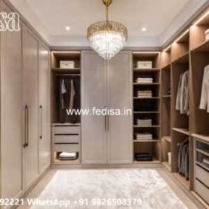 Classic Wardrobe Design with Stylish Storage No-7953