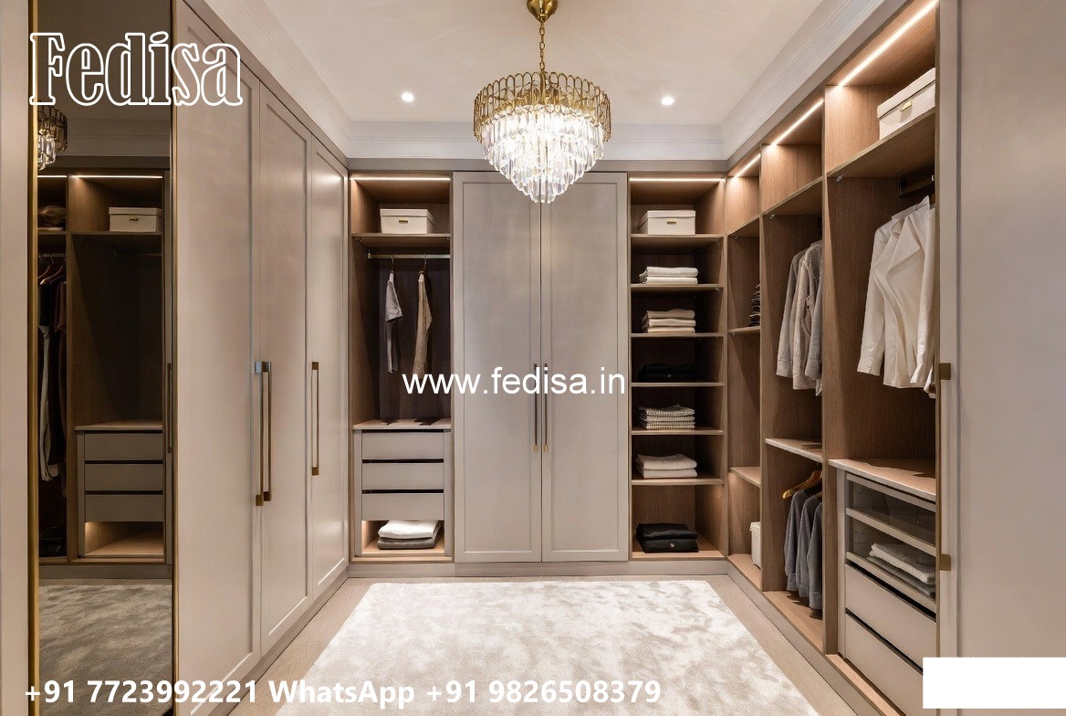 Classic Wardrobe Design with Stylish Storage No-7953