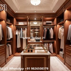Traditional Wardrobe Design with Decorative Doors No-7963