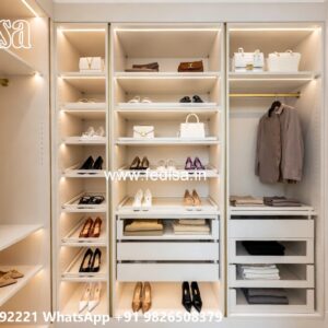 Luxury Classic Wardrobe with Rich Texture No-7964