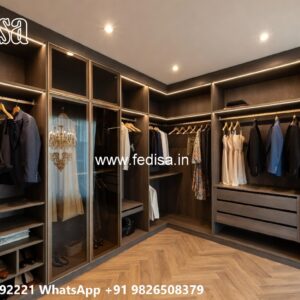 Timeless Wardrobe Design with Elegant Features No-7973