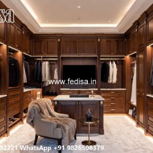 Elegant Wardrobe Design with Antique Inspiration No-7984