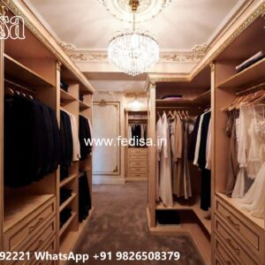 Timeless Closet Design with Wooden Beauty No-7985
