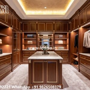 Traditional Wardrobe Design with Rich Craftsmanship No-7988