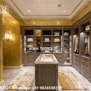 Vintage Wardrobe Design with Decorative Features No-7991