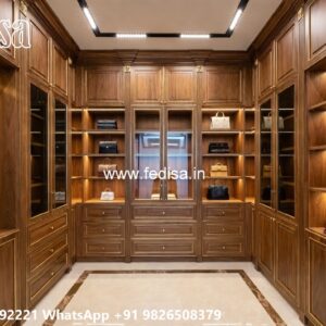 Classic Wardrobe Design with Vintage Luxury No-7996