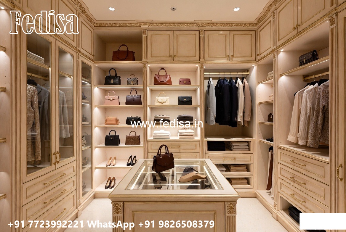 Elegant Wardrobe Design with Royal Charm No-8002