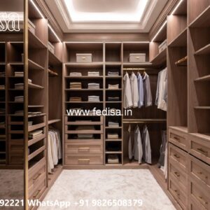 Timeless Wooden Closet Design for Homes No-8015