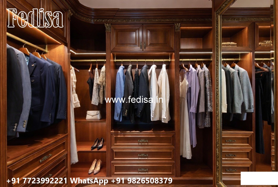 Classic Wardrobe Design with Sophisticated Finish No-8016