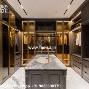 Classic Bedroom Closet with Premium Storage No-8021