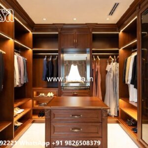 Royal Wardrobe Design with Rich Carvings No-8039