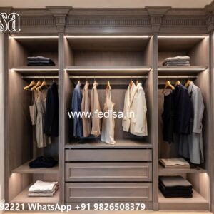 Traditional Luxury Closet with Wooden Beauty No-8040