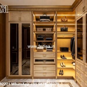 Timeless Wooden Wardrobe with Royal Charm No-8046