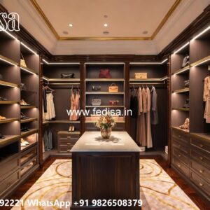 Traditional Wardrobe Design with Vintage Style No-8068