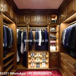 Classic Wardrobe Design with Elegant Organization No-8069