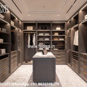 Vintage Wooden Closet with Premium Texture No-8070