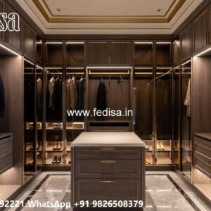 Elegant Closet Design with Decorative Charm No-8072