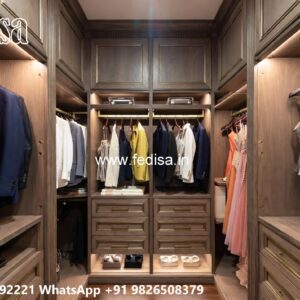 Luxury Wooden Closet with Traditional Style No-8079