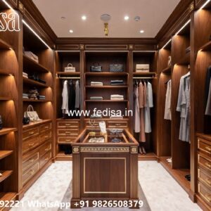 Timeless Bedroom Closet with Royal Charm No-8080