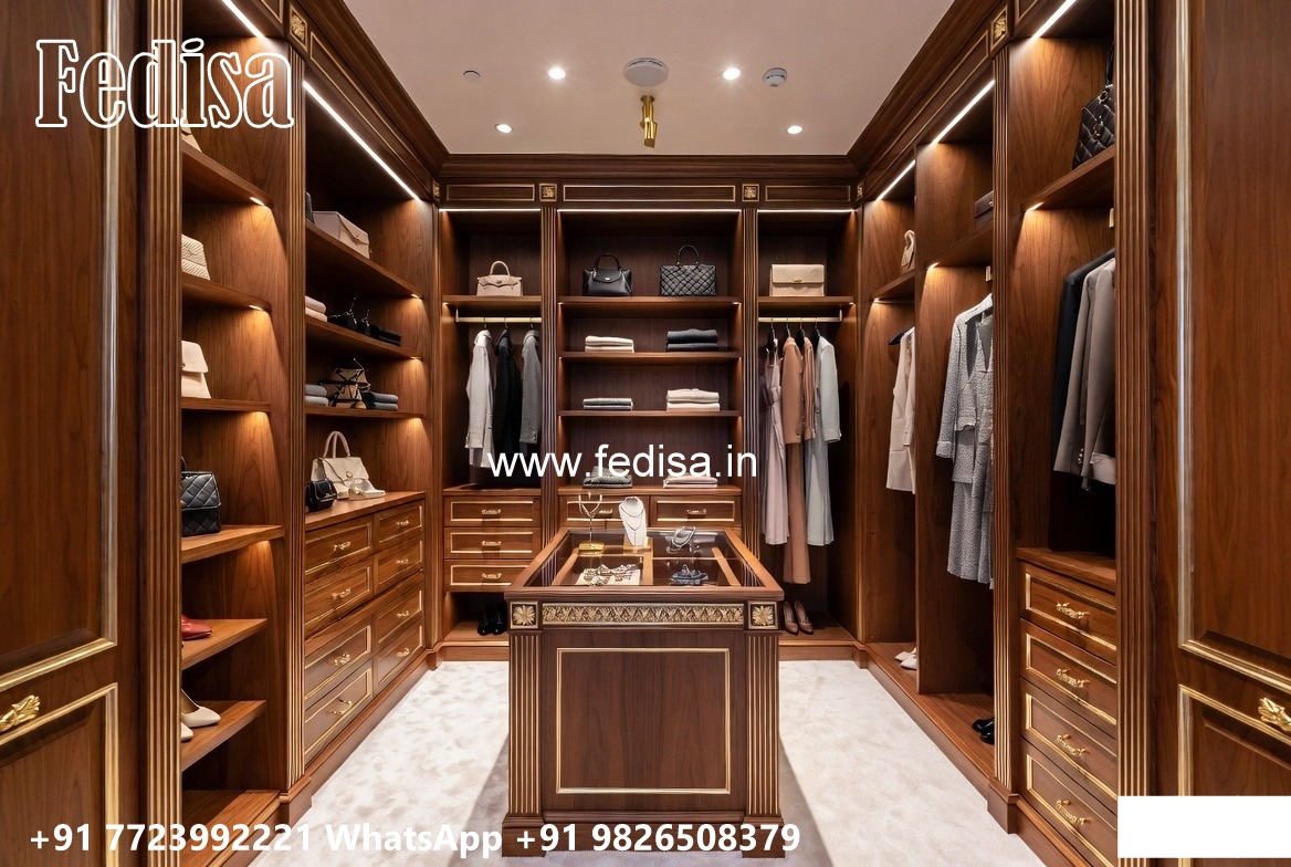 Timeless Bedroom Closet with Royal Charm No-8080