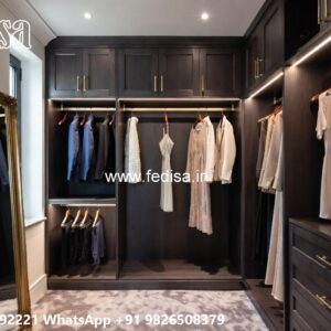 Traditional Closet Design with Artistic Beauty No-8082